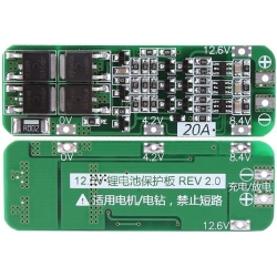 PCM para Baterías de Litio-Li-Po 3S-11.1v.020A