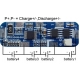 PCM para Baterías de Litio-Li-Po 14.8v.PCM Li04S5-044