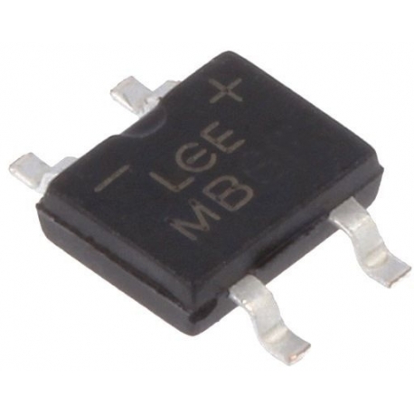 Puente de Diodos rectificadores SMD MBF Muy bajo Perfil