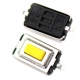 Pulsador Tact Switch SMD de 6.5x3.5x3mm Amarillo
