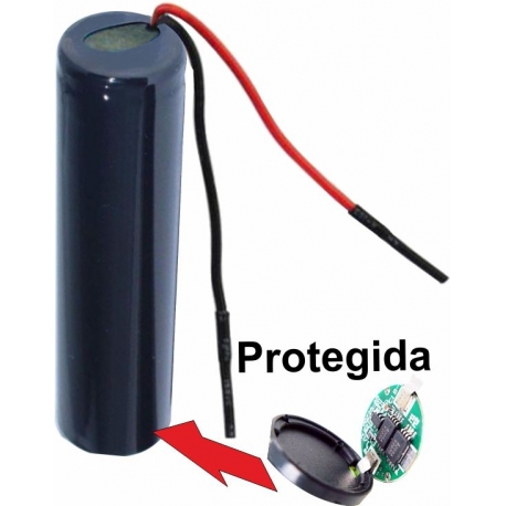Pack de Bateria Litio protegidas 3.7v especial