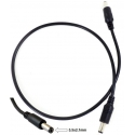 Conectores Jack Alimentación Macho-Macho 5.5-2.1mm con cable