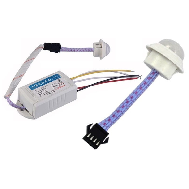 Sensor de Presencia y Movimiento PIR 220v 200w GY01