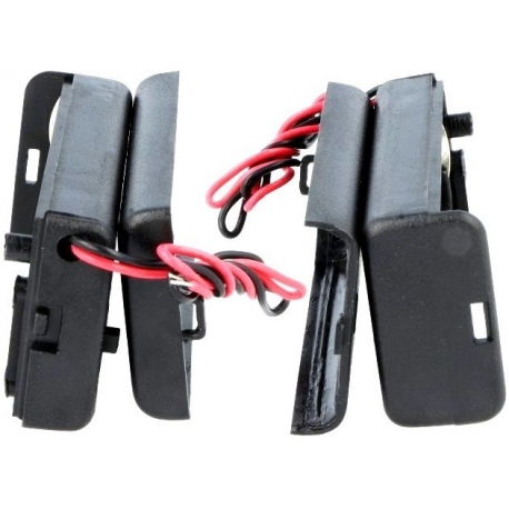 Portapilas con tapa Keystone 2xAA con interruptor