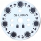 Pcb redondo 49mm para 7 Led Lumiled 9079