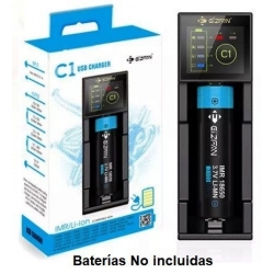 Multi Cargador USB de Baterias de Litio, Ni-Mh y Ni-Cd, C1