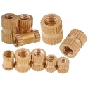 Insertos Roscados Latón 1036 para Plástico y MDF