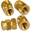 Insertos Roscados Latón 1052 para Plástico y MDF