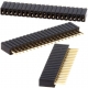 Tiras de Pin Hembras 1.27mm Recto