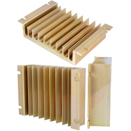 Disipador Térmico de Aletas de 155x35x100mm