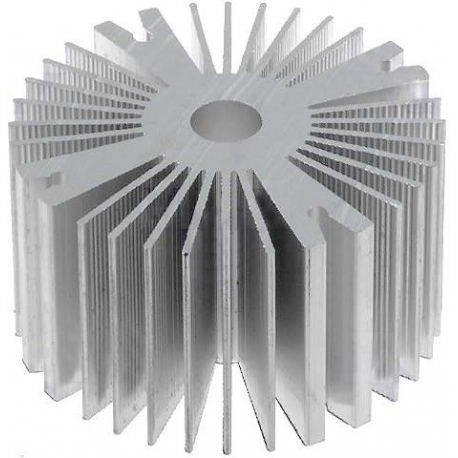 Radiador Disipador térmico de aletas de 53x40mm