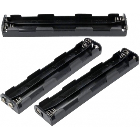 Portapilas baterías 6 x AA, LR06, 14500