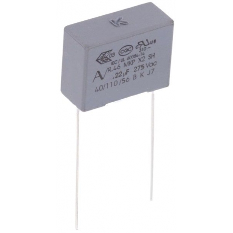 Condensador Capacitor 220nF 275v X2