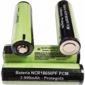 Baterías de Litio Panasonic NCR18650PF 2.900mAh 3.6v