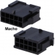 Conectores Molex MX43 MicroFit Macho 12 pin