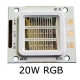 Led de potencia 20W 20 chip RGB