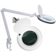 Lupa de sobremesa, brazo articulado 90cm con Luz 220v