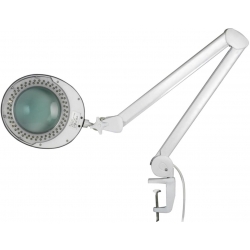 Lupa de sobremesa, brazo articulado 90cm con 80 Led 220v