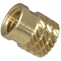 Insertos Roscados Latón 1054 para Plástico y MDF