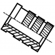 Insertos roscados 1054