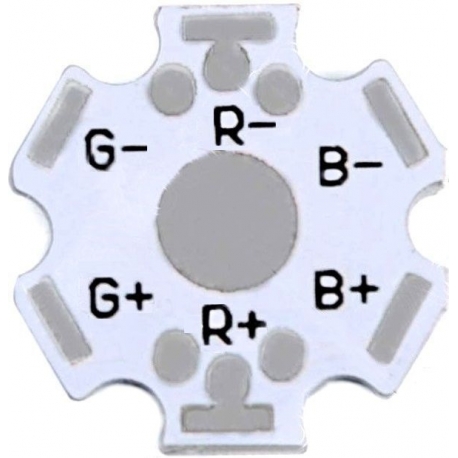 Circuito Impreso para Led GRB (RGB) 6 Pin 20mm
