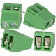 Borna 2Pin 15mm verde