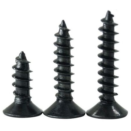 Micro Tornillos rosca chapa de 1.4mm Negros