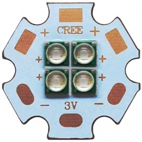 Led SMD 3535, XPE 4 Led 10w UV 3V