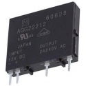 Relé AQG222 Estado sólido, 5 o 12v