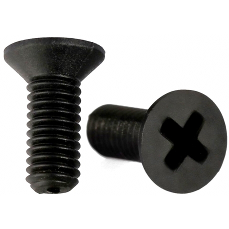 Tornillos M2.5 en color Negro Din965