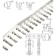 Crimp Conector Dupont para Hembra