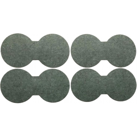 Aislante adhesivo de Papel para Pack de 2 Baterías Negativo