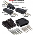Conectores Molex MX430 MicroFit 3.0 Single Row