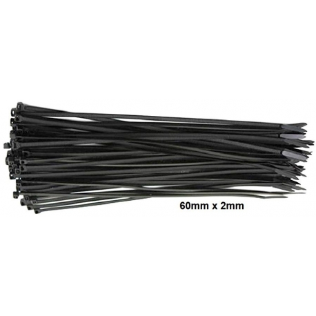 Bridas de 60mm x 2mm de polyamida 6.6