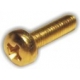 Tornillo Dorada M3 14mm