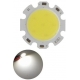 Led COB 28mm de 5w. Blanco frío
