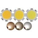 Led COB 28mm de 5w. 500Lm, 260mA.