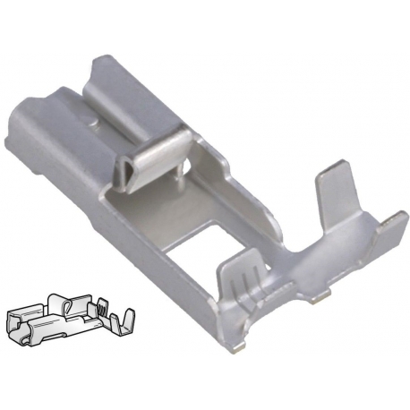 Faston sin Aislar 6.3mm de Potencia