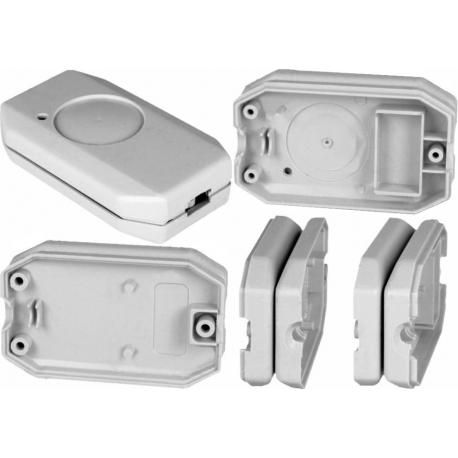 Caja de mando a distancia ABS 1 tecla Gris