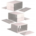 Caja de ABS de 89x64x47mm con tapas desmontables