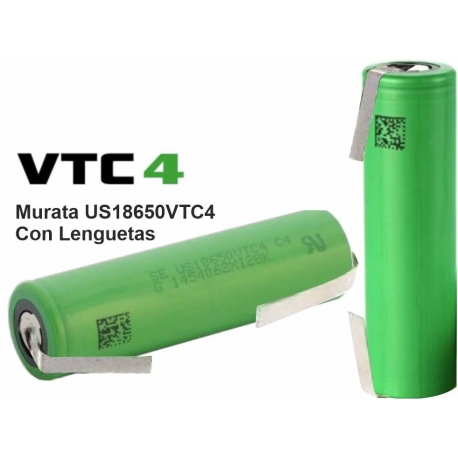 Bateria Litio Sony-Murata 18650VTC4 2100mAh, 30A