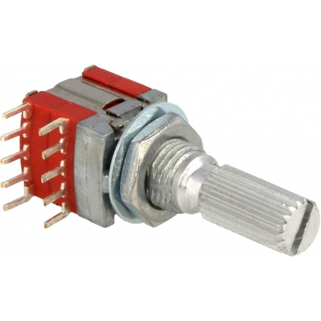 Conmutador Giratorio miniatura de Circuito Impreso S1023