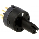 Conmutador Giratorio miniatura de Circuito Impreso SR061