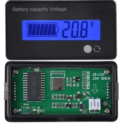 Indicador de capacidad de baterías de litio Voltímetro 3 a 26s