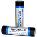 Batería de Litio IMR18650 3.7v 3.000mA KeepPower
