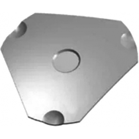 Pulsador Tact Switch membrana Triangular