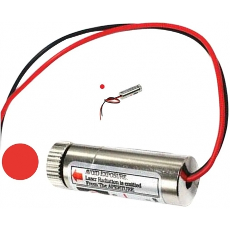 Módulo Led-Láser Punto 5mw 650nm 3v