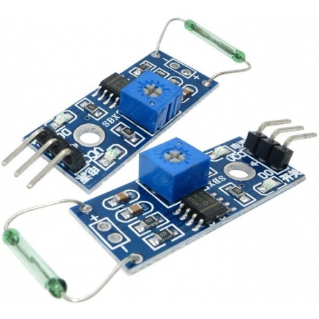 Circuito Sensor Magnético Reed Switch