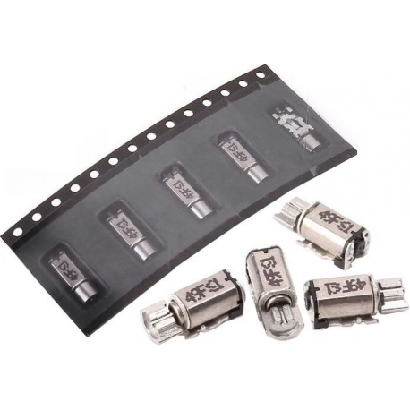 Micro Motor de vibración de 1.5v SMD 4x7mm