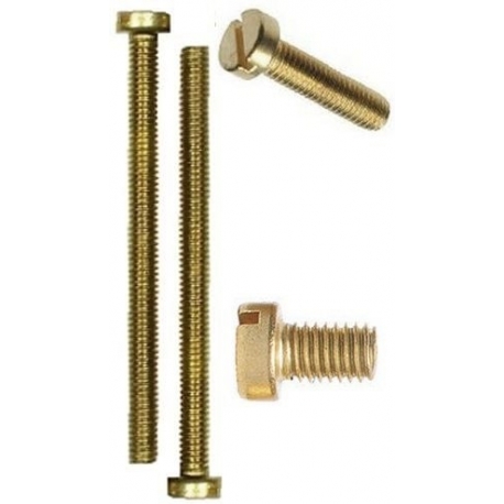 Micro Tornillos M1.2 Din84 Latón